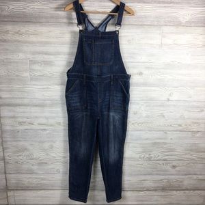 GAP | Dark Wash Skinny Jean Overalls